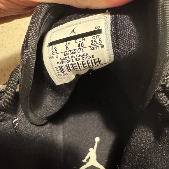 Air Jordan 1 Retro High Premium Black Snake W 8.5 NWOB - Picture 10 of 10